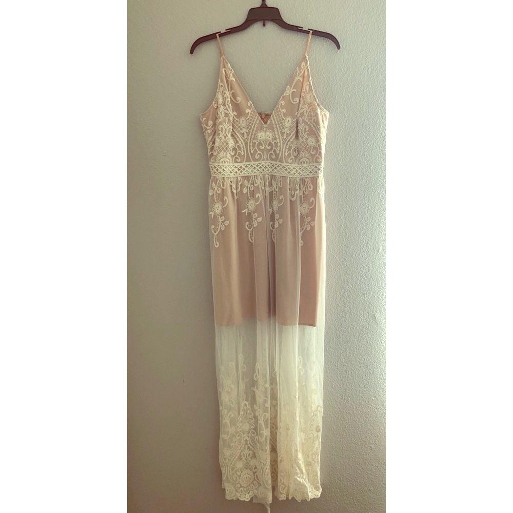 WAYF Clara Illusion Mesh Maxi